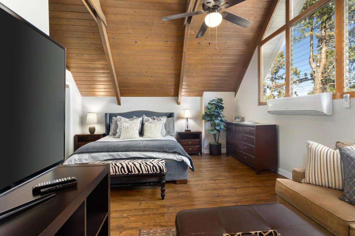 Snowflower Cabin Modern Luxe, 2 Level, 1500 Sqft, Ac, View, Dogs, Walk To Village Lake Arrowhead Exterior photo